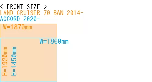 #LAND CRUISER 70 BAN 2014- + ACCORD 2020-